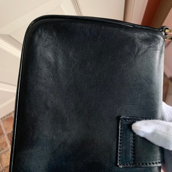 Valentina Black Leather Handbag - Picture 10 of 16